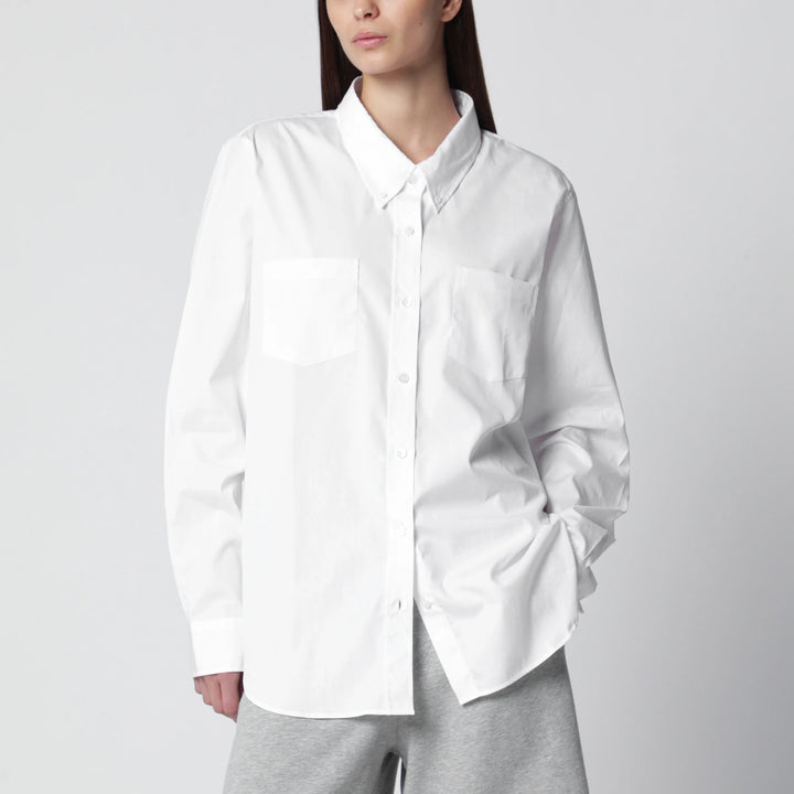 Dries Van Noten - White button-down cotton shirt
