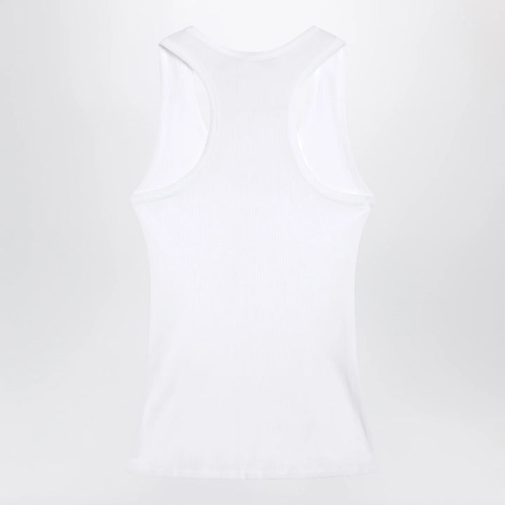 The Row - Cendrea ribbed cotton jersey tank top in white
