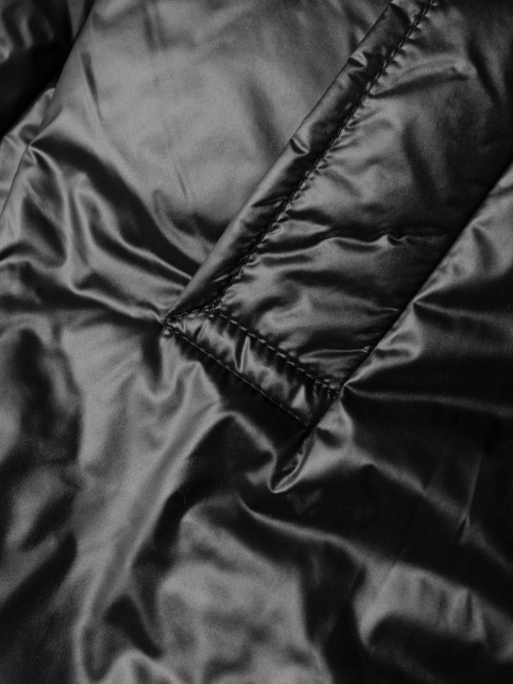 Saint Laurent Cassandre Anorak Oversized Hooded Coat