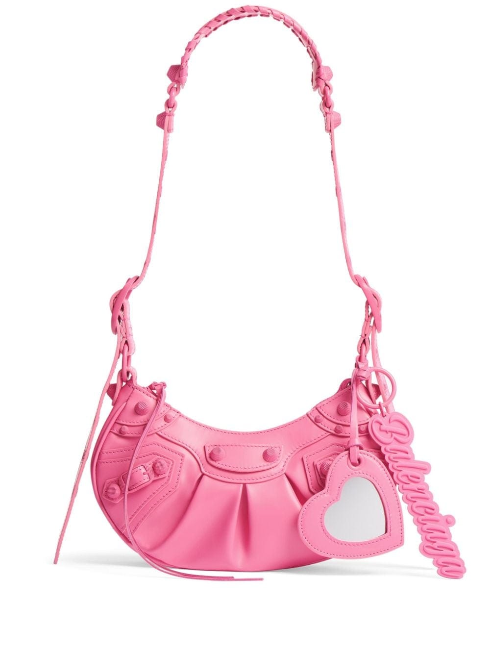 Shoulder UNI Balenciaga Bubblegum Pink Leather Bag Brand