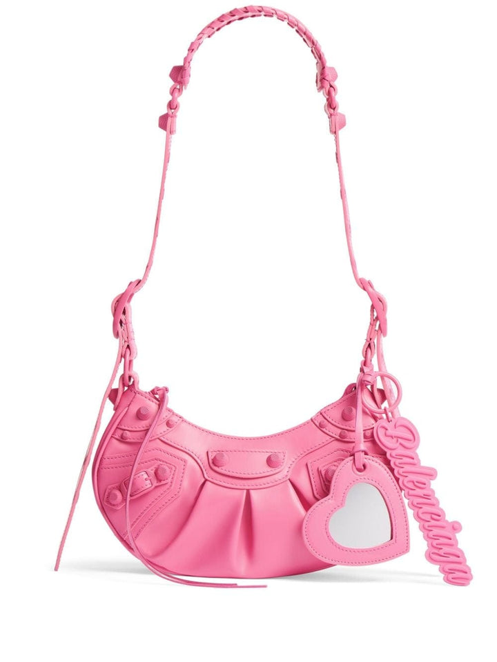 Shoulder UNI Balenciaga Bubblegum Pink Leather Bag Brand