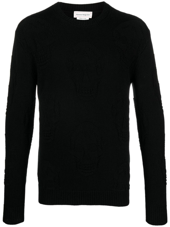 Topwear Alexander McQueen Sweaters Black Brand