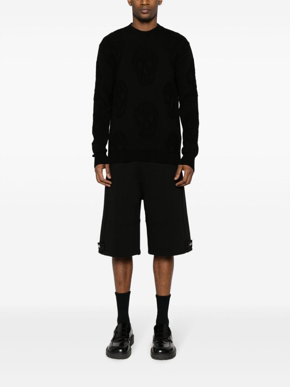 Topwear Alexander McQueen Sweaters Black Brand