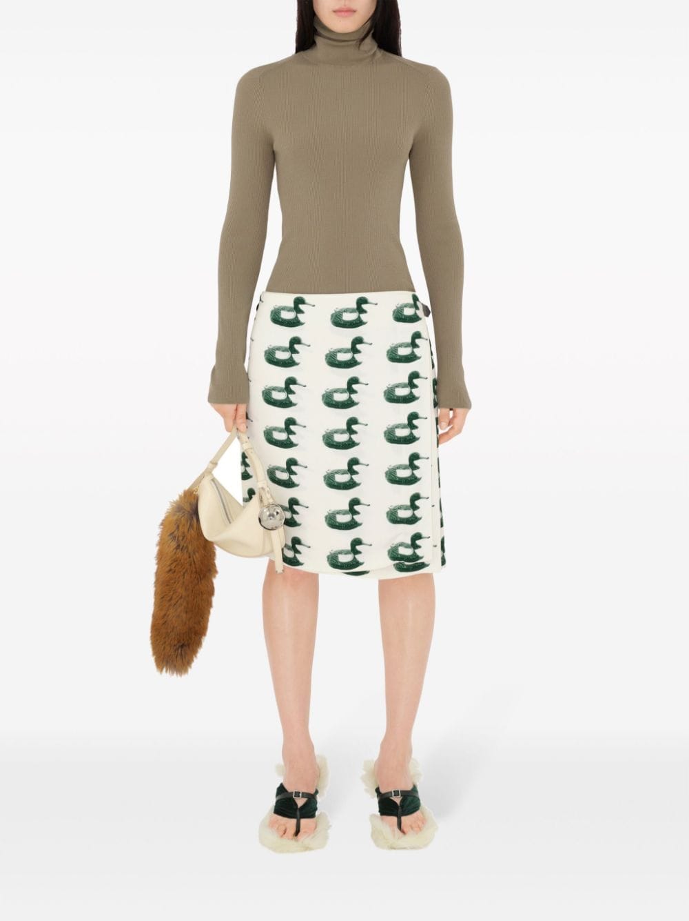 Shoulder UNI Burberry Bags.. White Brand