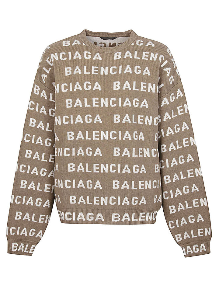 Topwear Balenciaga Sweaters Beige Brand