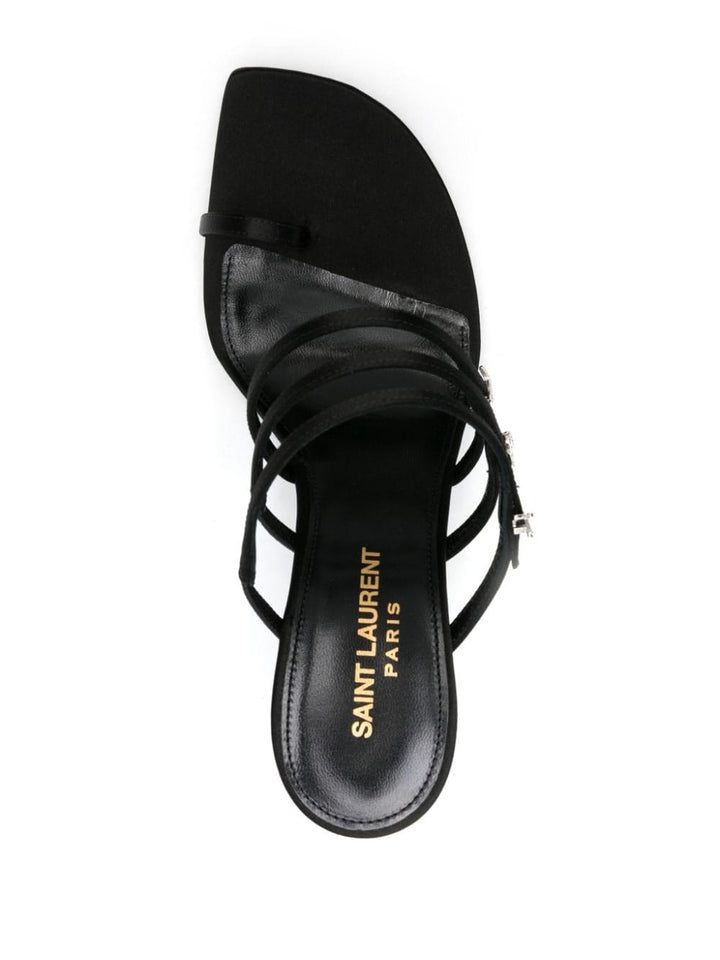 Sandals Saint Laurent Sandals Black Brand