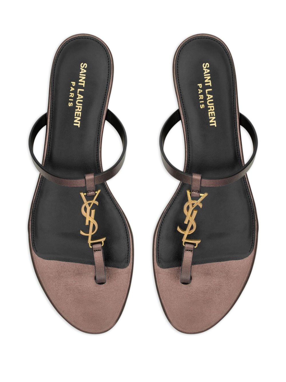 Sandals 36.5 Saint Laurent Sandals Brown Brand