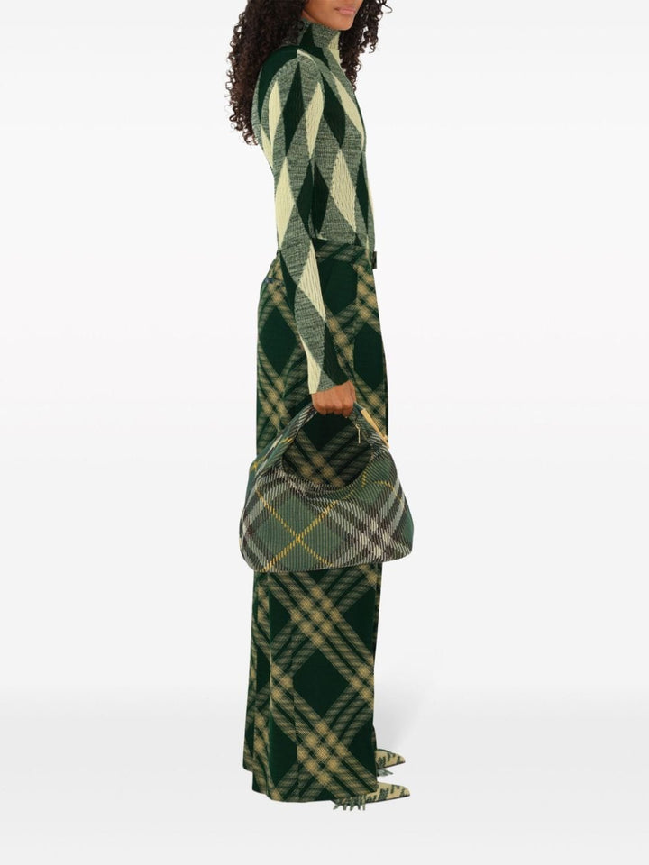 Handbag UNI Burberry Handbag Green Brand