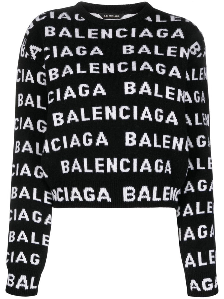 Topwear Balenciaga Sweaters Black Brand