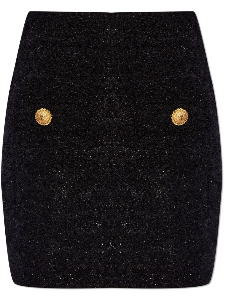 Balmain Bouclé Skirt