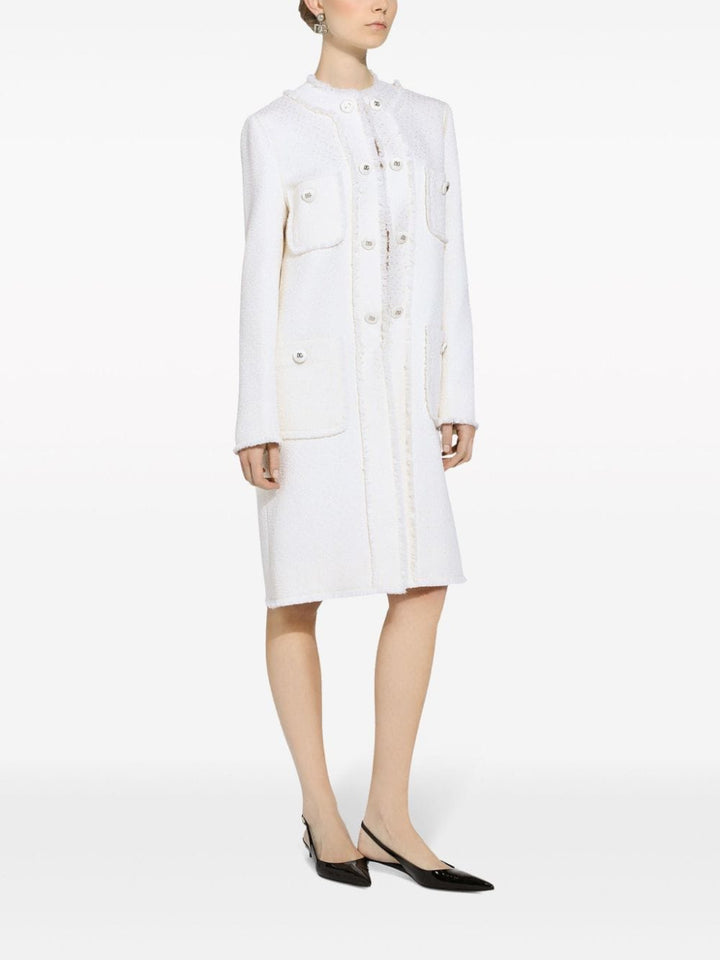 Jackets 44 Dolce & Gabbana Coats Cream Brand