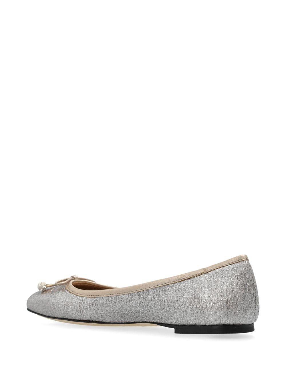 Flat Shoes 35 Jimmy Choo Flat shoes Silver Bow Brand
