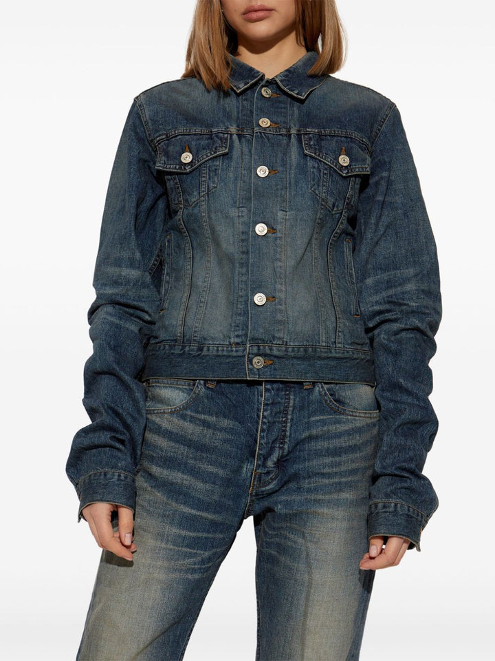 Balenciaga Coats Blue
