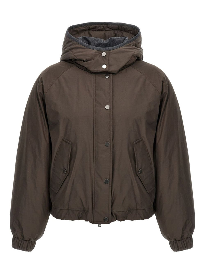 Jackets 40 Brunello Cucinelli Coats Brown Brand