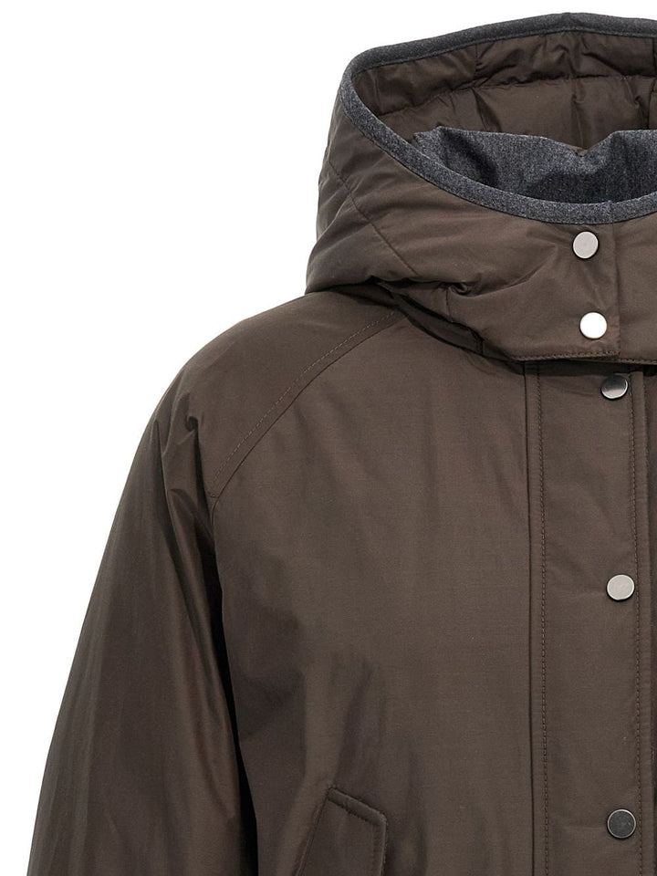 Jackets 40 Brunello Cucinelli Coats Brown Brand