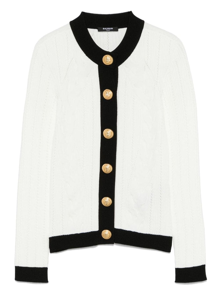 Topwear Balmain Sweaters White Brand