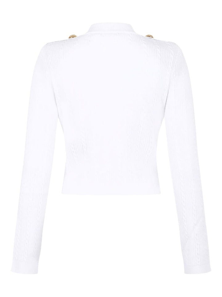 Topwear Balmain Sweaters White Brand