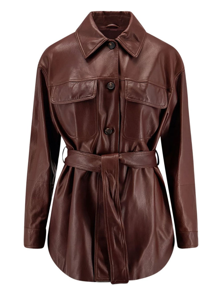 Brunello Cucinelli Jackets Bordeaux