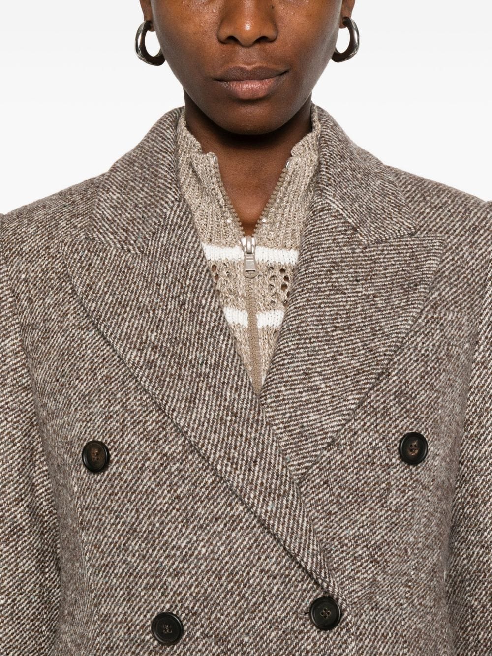 Jackets Brunello Cucinelli Jackets Brown Brand