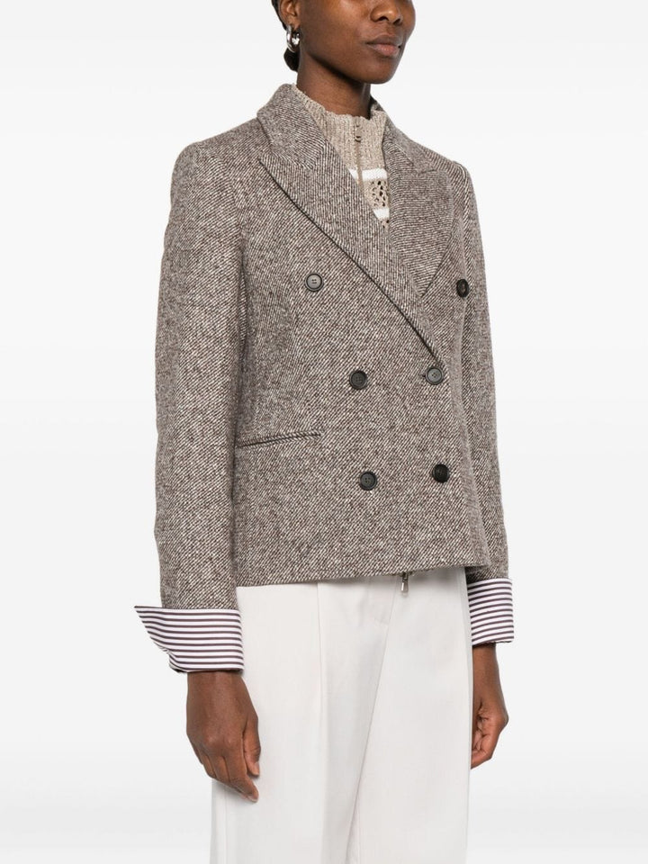 Jackets Brunello Cucinelli Jackets Brown Brand