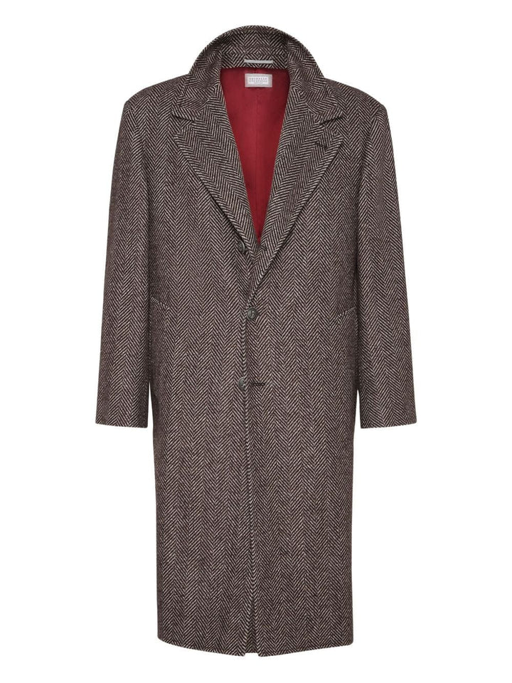 Jackets 48 Brunello Cucinelli Coats Brown Brand