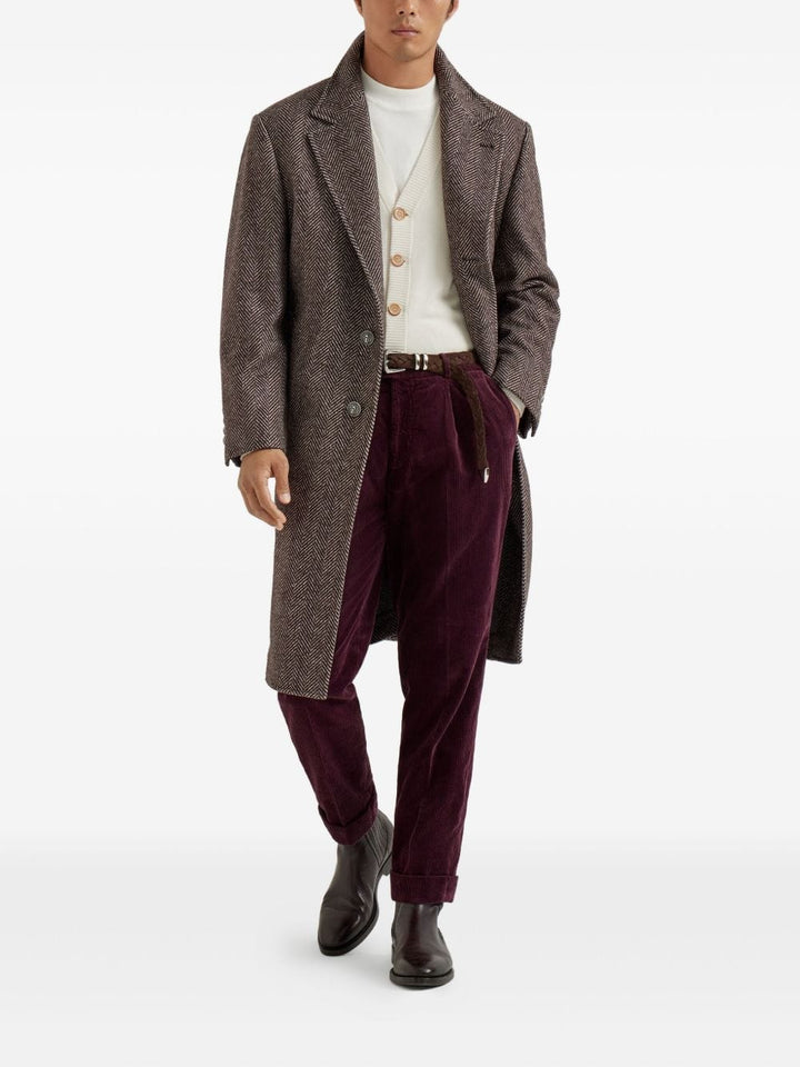 Jackets 48 Brunello Cucinelli Coats Brown Brand
