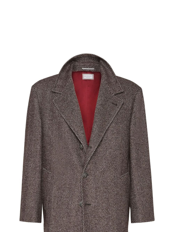 Jackets 48 Brunello Cucinelli Coats Brown Brand