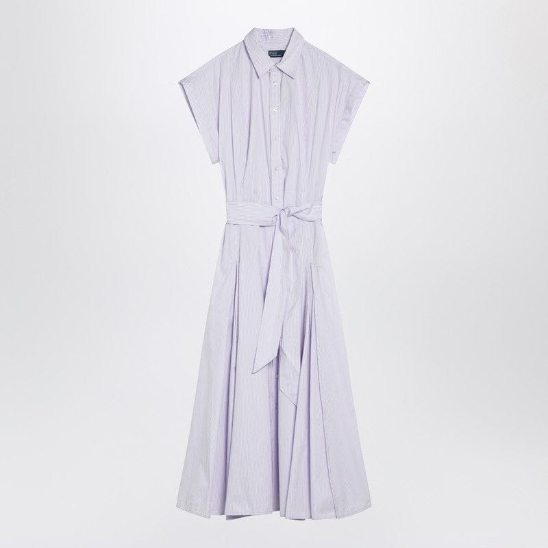 Dresses Polo Ralph Lauren - Lilac striped shirt dress - 10 US Brand