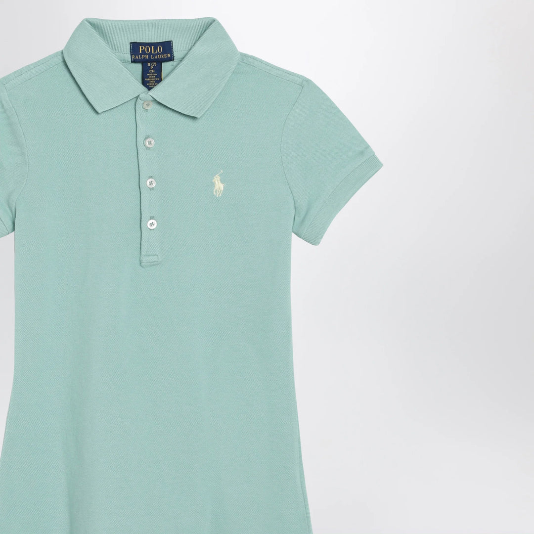 Polo Ralph Lauren - Aquamarine cotton dress