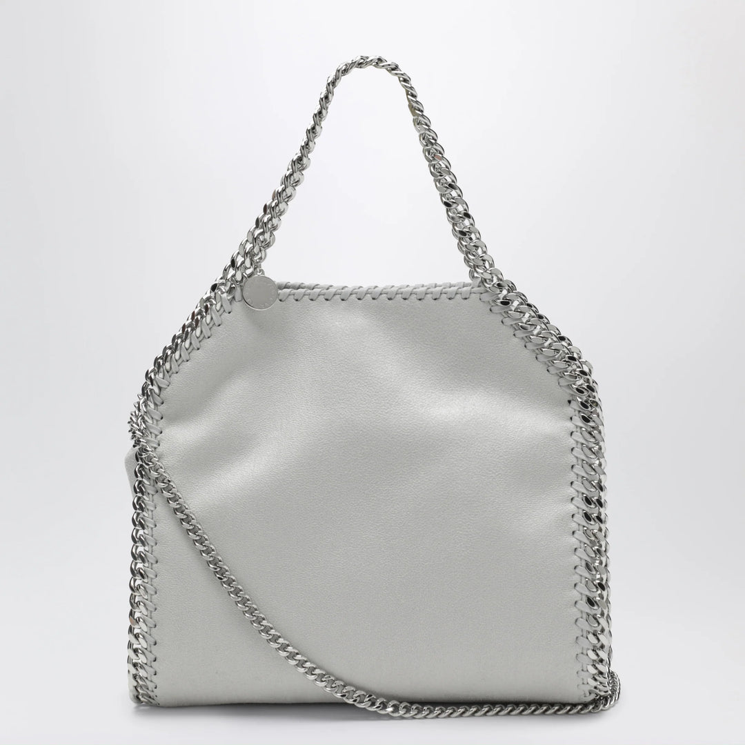 Stella McCartney - Pearl grey Falabella mini tote bag