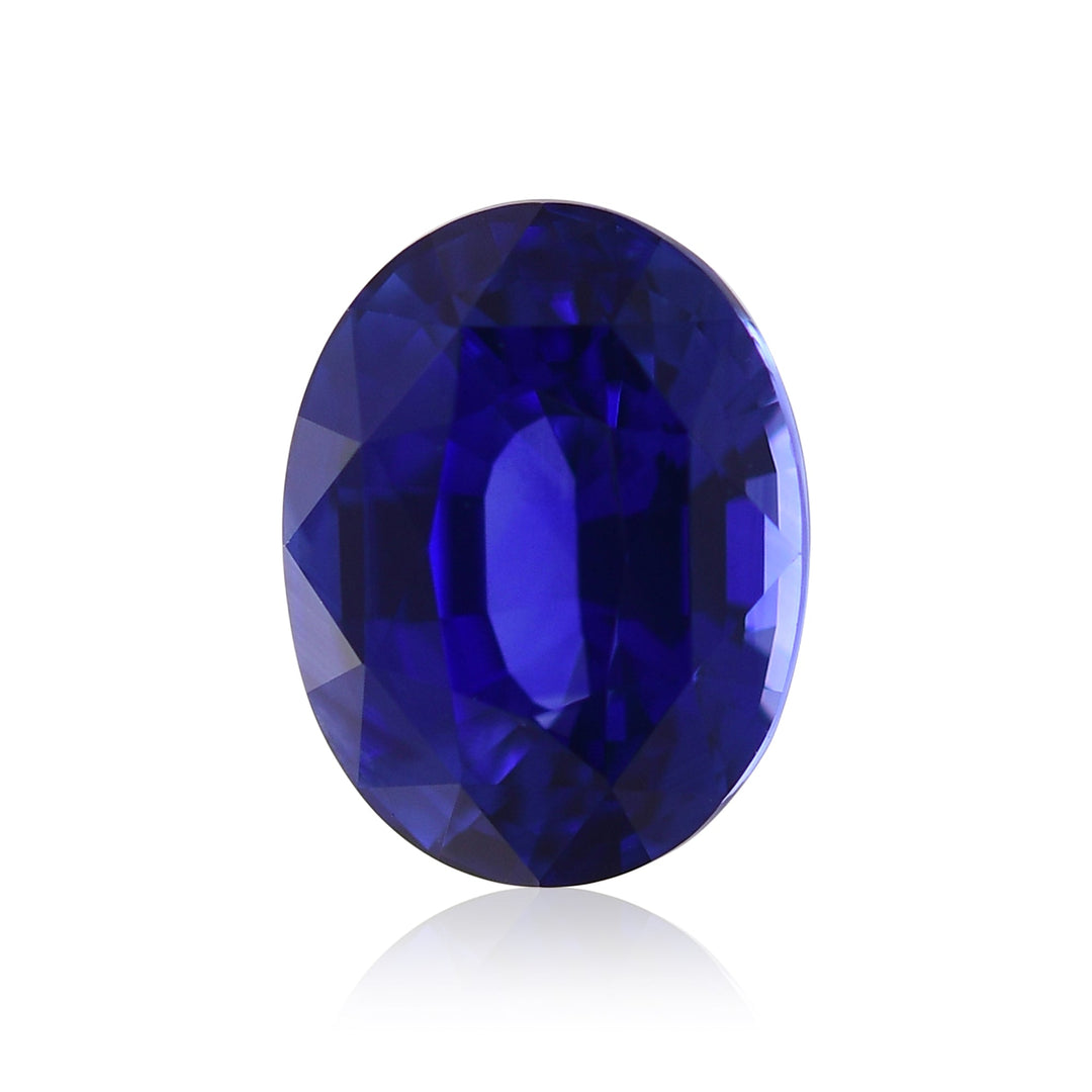 5.02 Carat Blue SRI LANKA Oval Sapphire CD