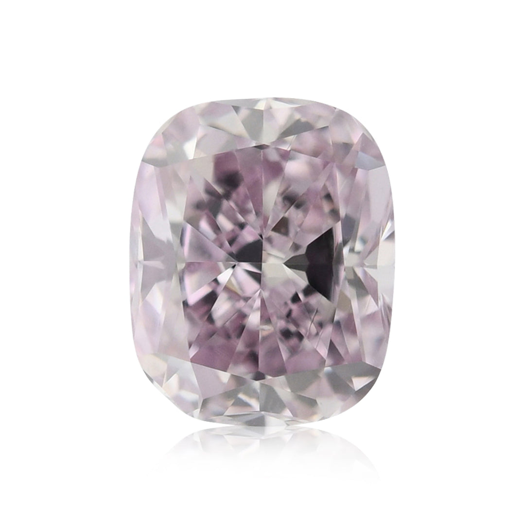 0.41 Carat Fancy Purple Pink Cushion Diamond VS2 GIA