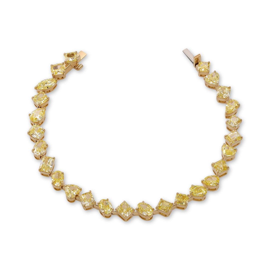 Leibish Yellow Bracelet