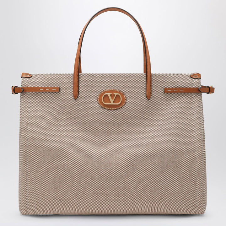 Valentino Garavani Medium Antibes Canvas Tote Bag