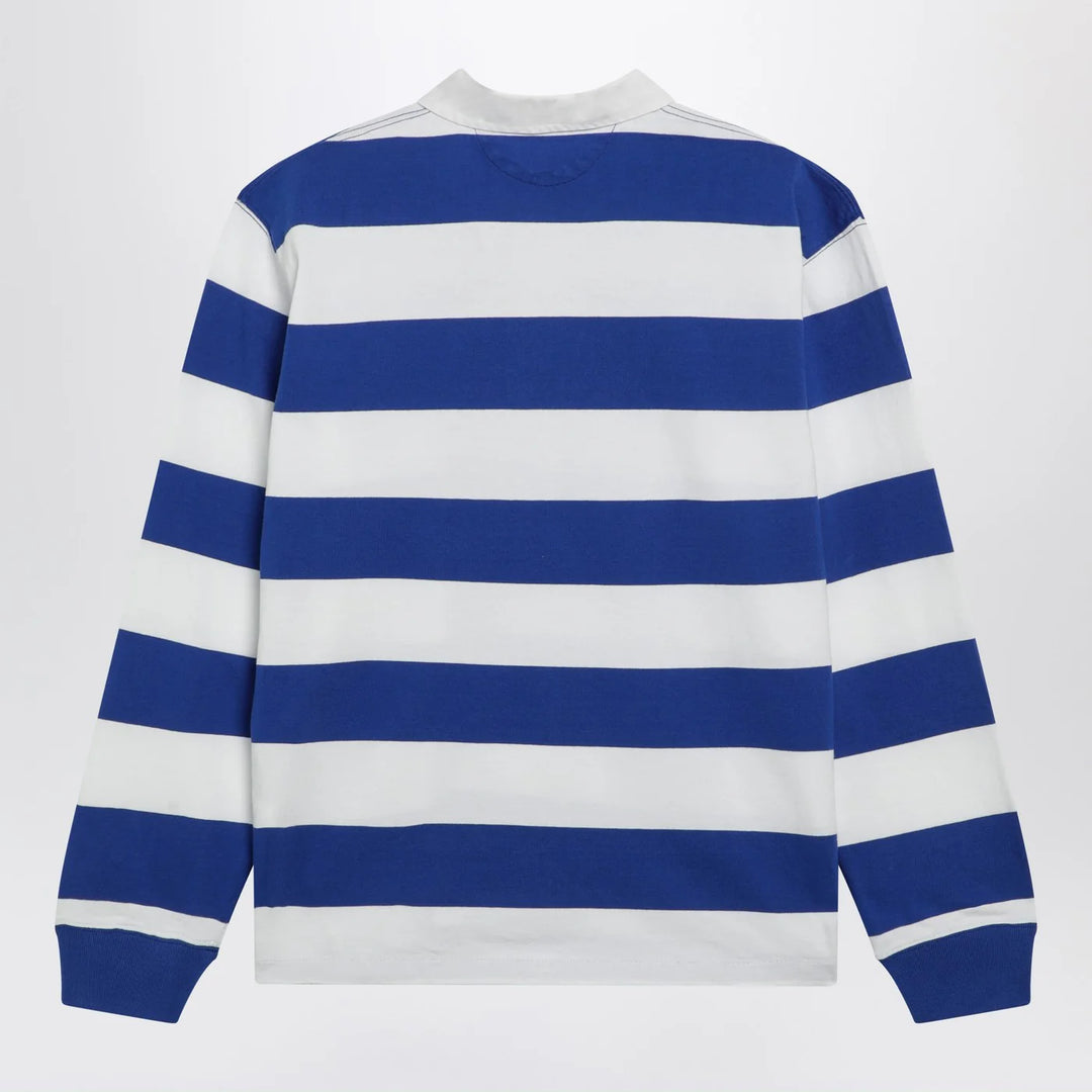 Polo Ralph Lauren - White/blue striped Classic Fit polo shirt