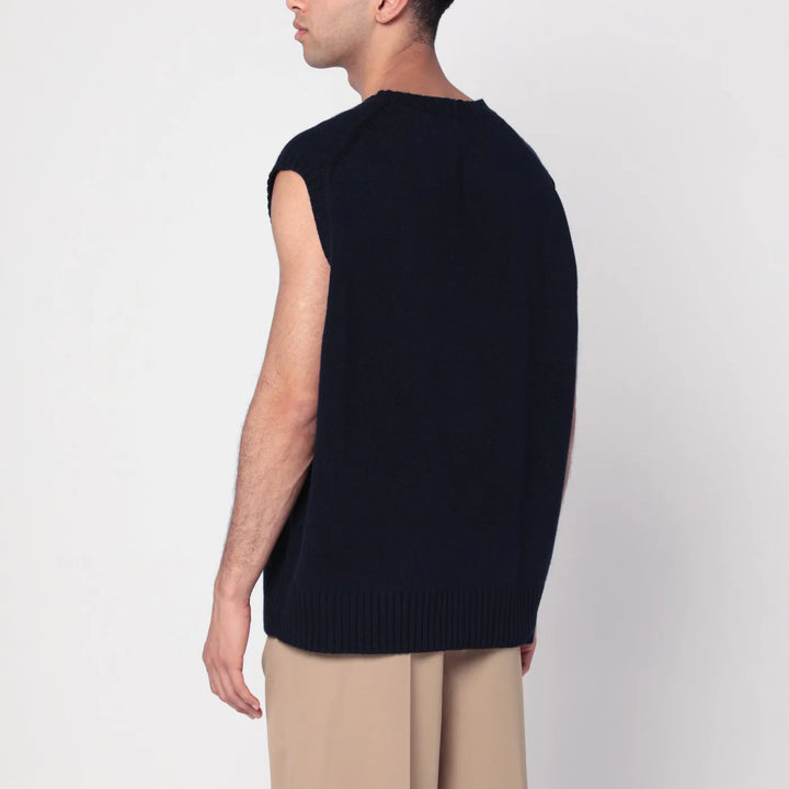 Polo Ralph Lauren - Navy blue vest with flag Big-Fit