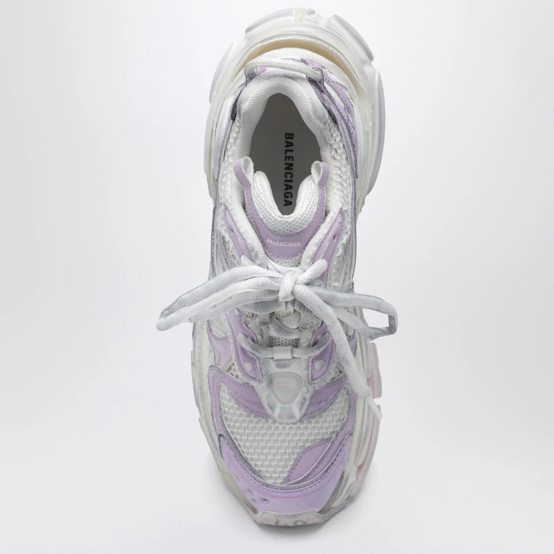 Balenciaga - Runner 2 Gradient Sneakers in light grey/lilac