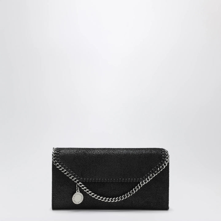 Stella McCartney - Falabella black crossbody wallet