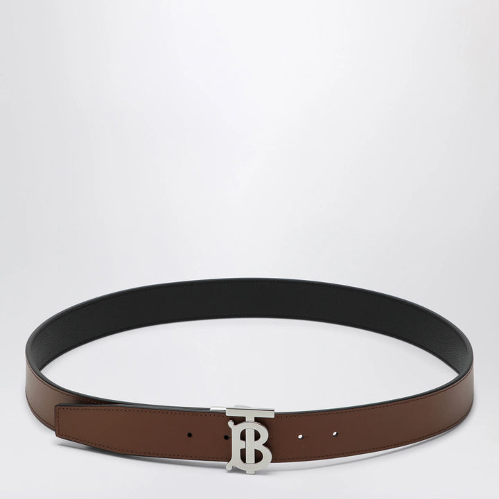 Burberry - Reversible black/brown belt
