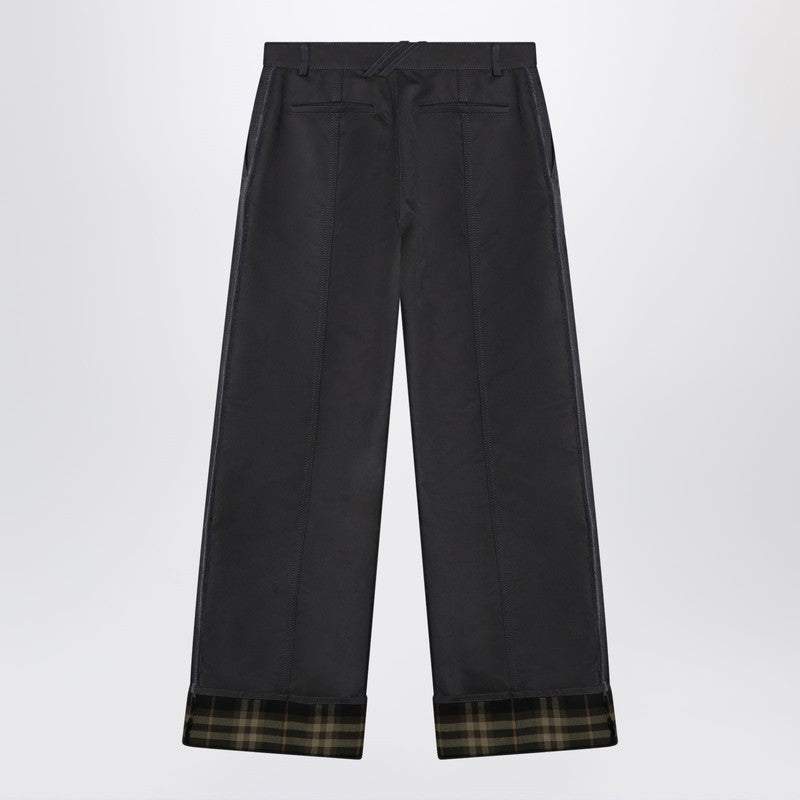 Burberry Ash coloured trousers with lapels
