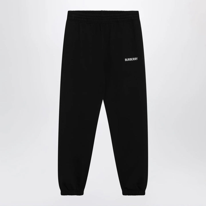 Burberry - Black jogging trousers with logo