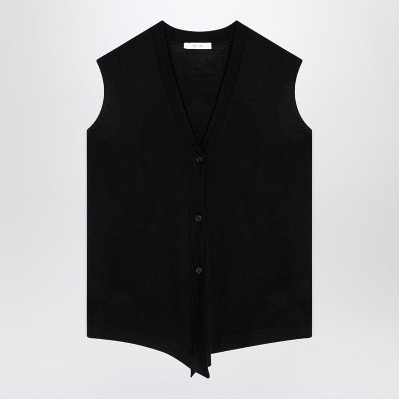 Shirts & Tops The Row - Black wool Waistcoat cardigan - S Brand