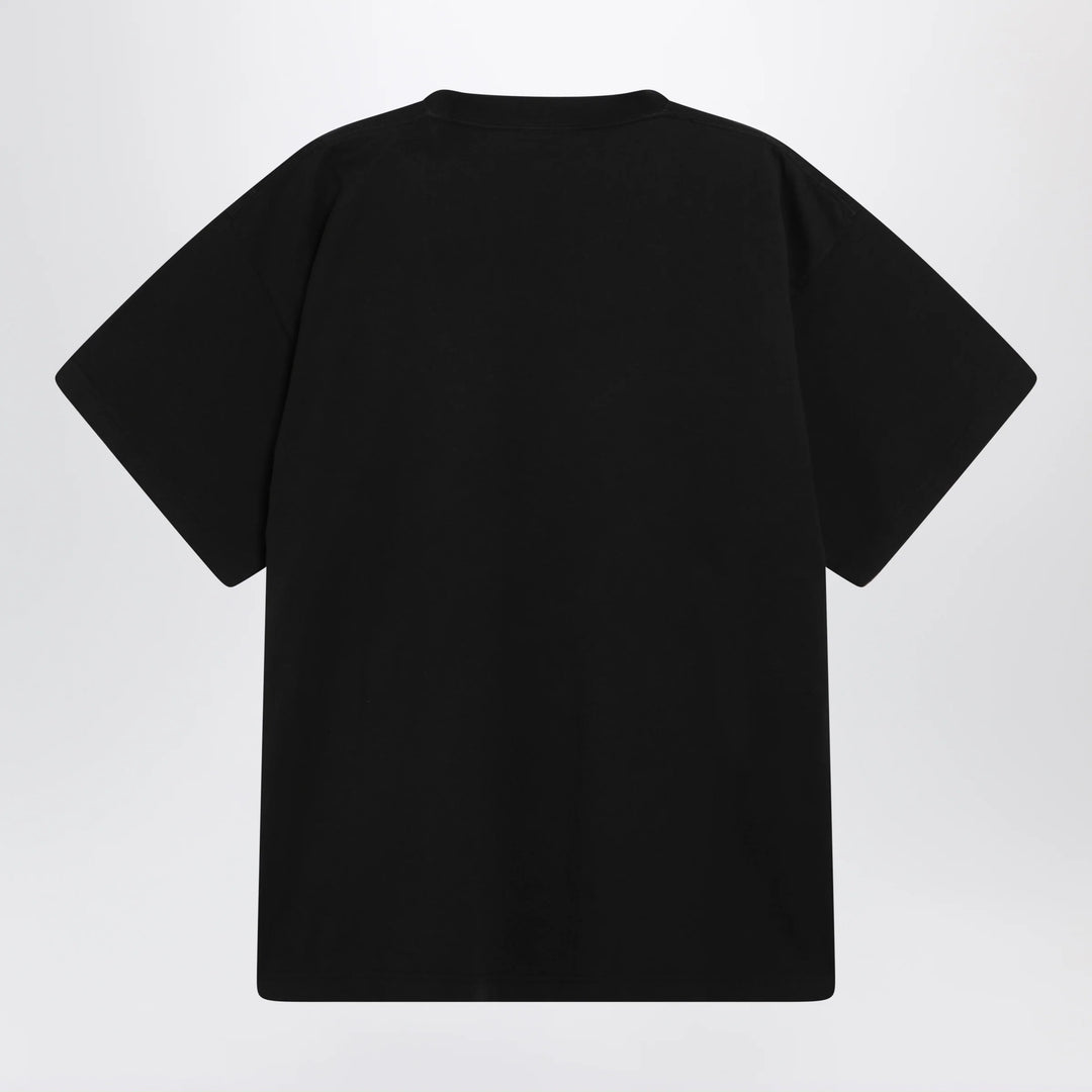 Balenciaga - Paris Thunderstorm oversized black T-shirt