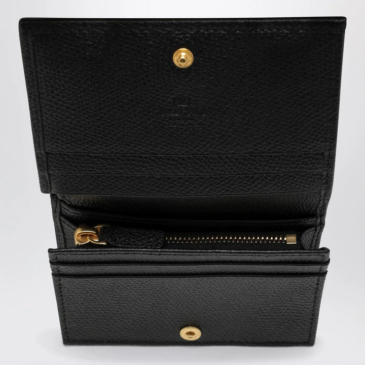 Valentino Garavani - Signature black leather VLogo wallet