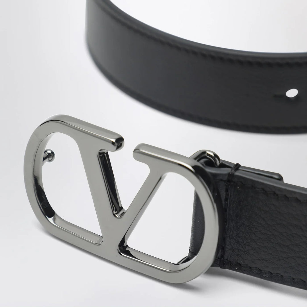 Valentino Garavani - Black VLogo Signature belt