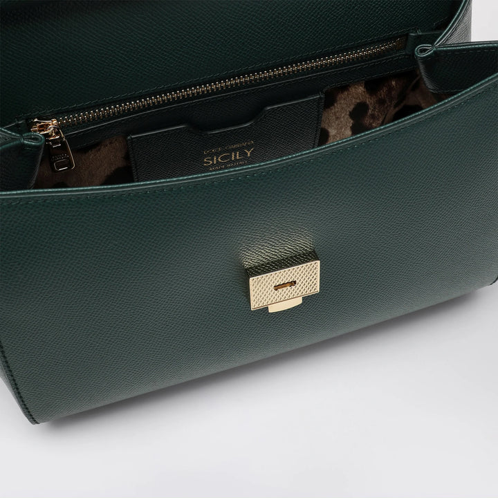 Dolce&amp;Gabbana - Large Sicily handbag in Lago green