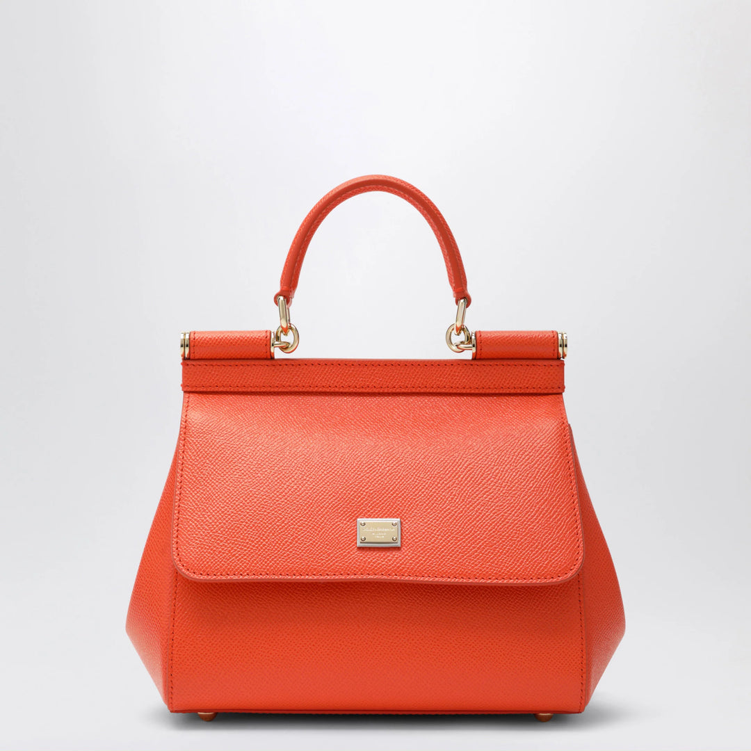 Dolce&amp;Gabbana - Medium orange Sicily handbag