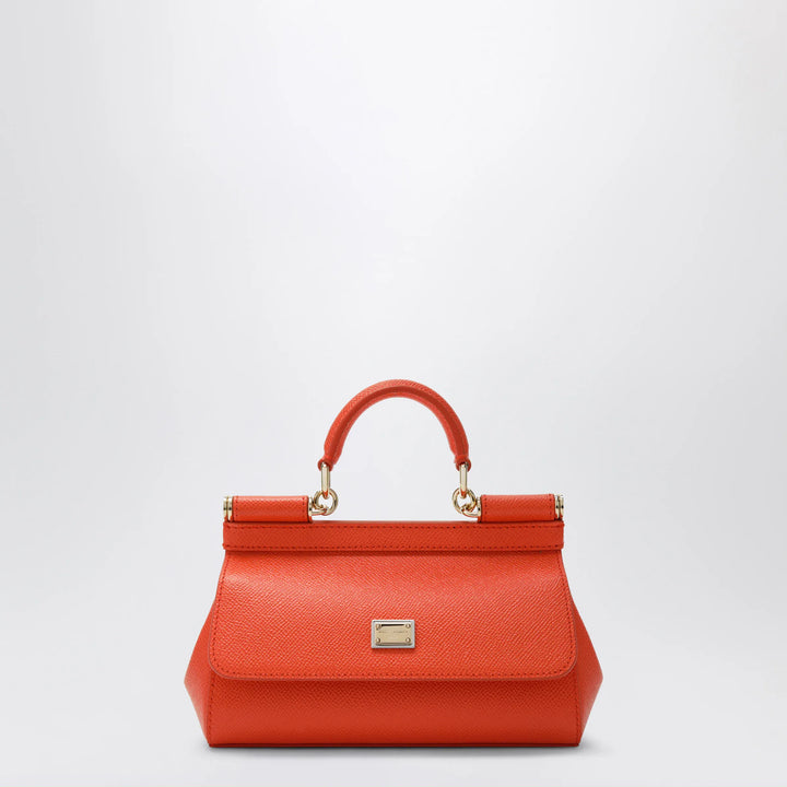 Dolce&amp;Gabbana - Small orange Sicily handbag