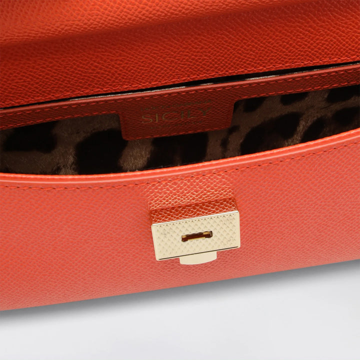 Dolce&amp;Gabbana - Small orange Sicily handbag