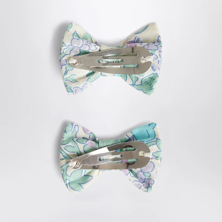 Bonpoint - Miniclic Liberty fabric hair clips